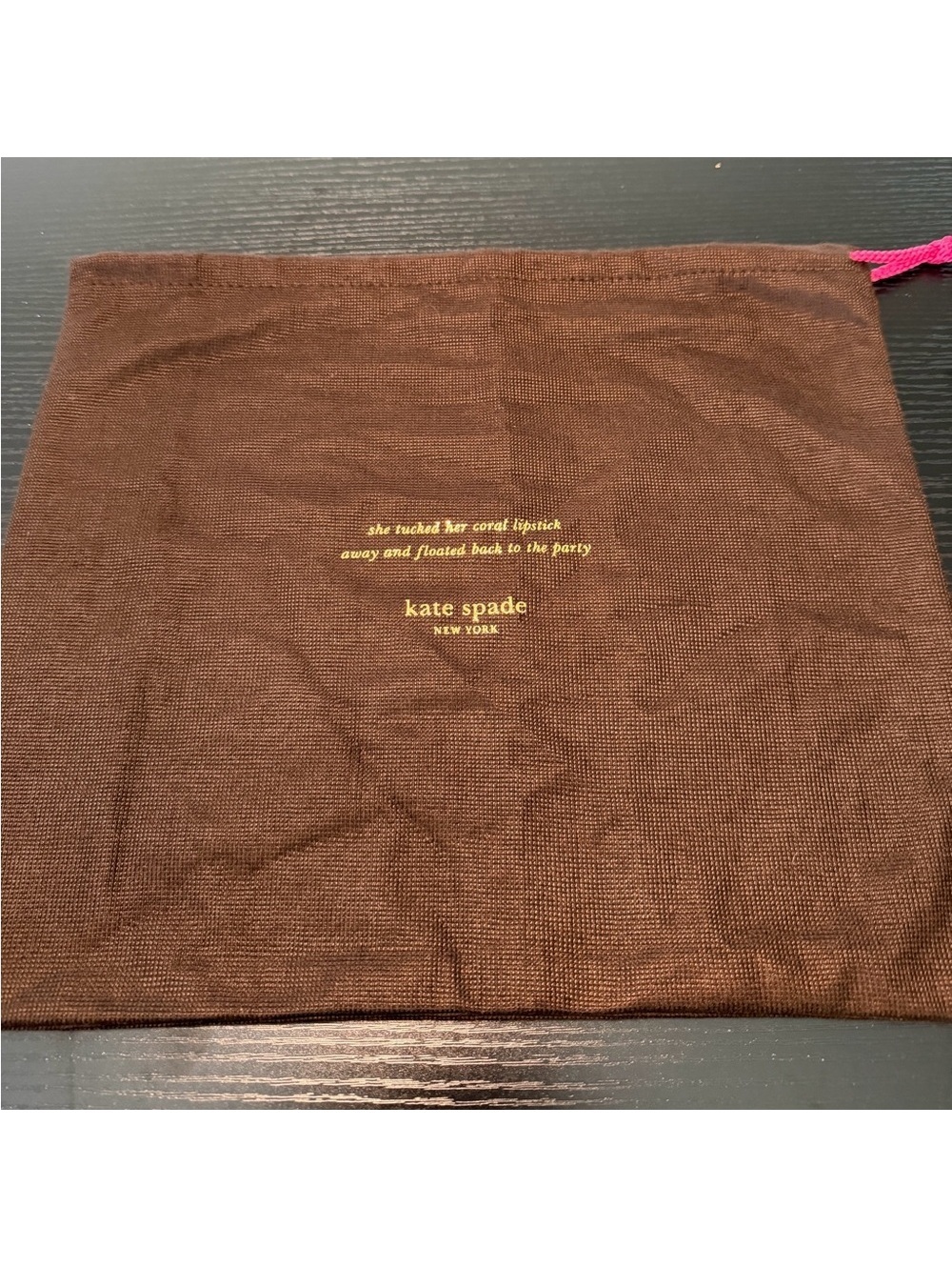 Kate Spade New York Brown Dust Bag